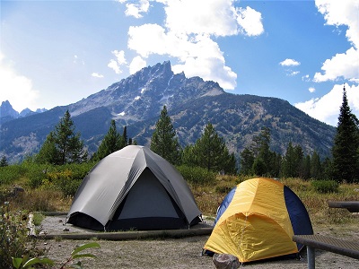 Primitive camping 