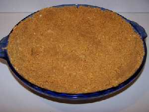 Homemade Graham cracker pie crust 