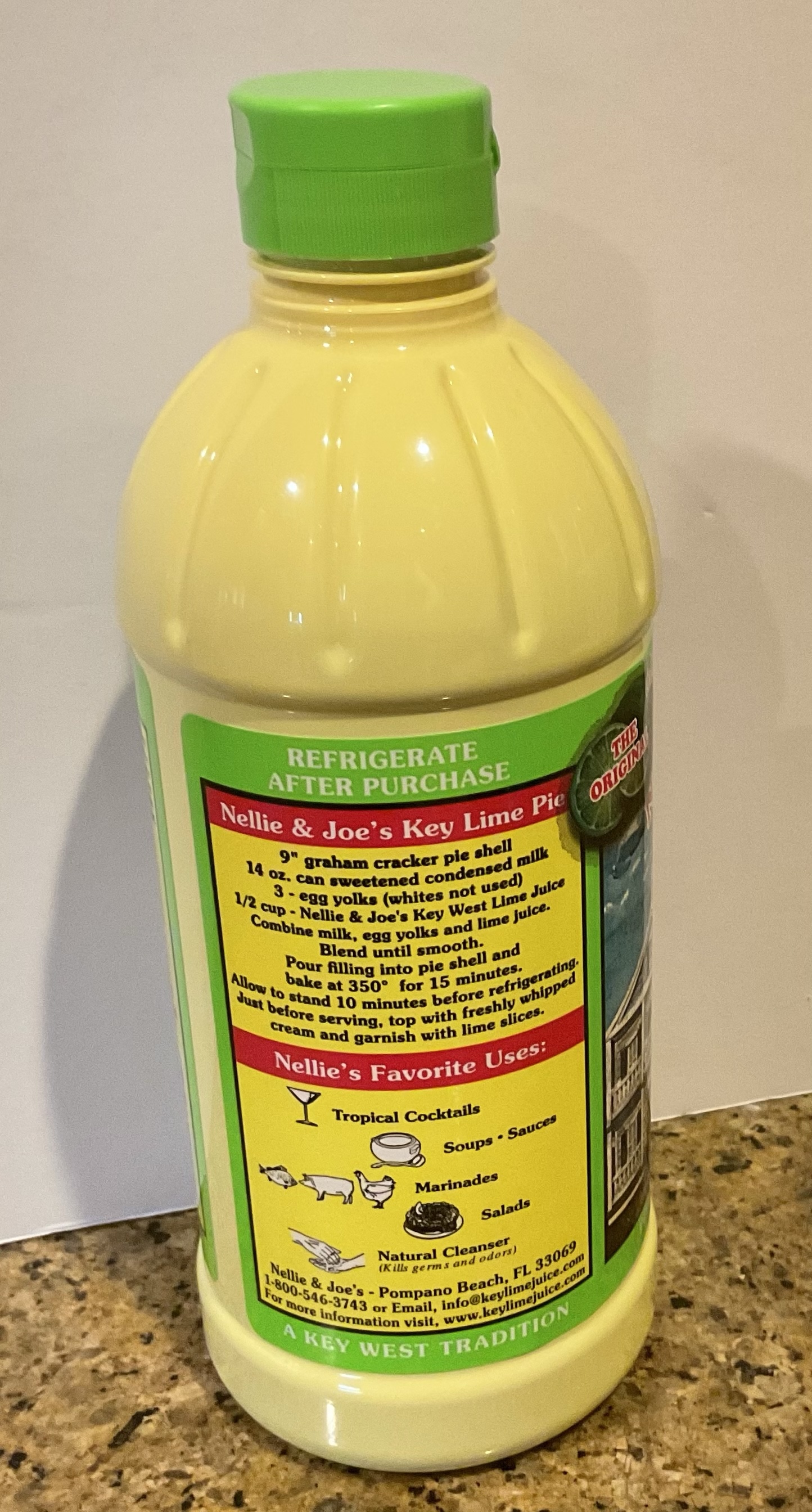 Nellie and Joe's key lime recipe