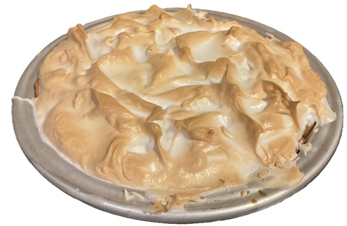 Key lime pie with Meringue topping