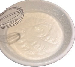 Making the Meringue topping&nbsp;