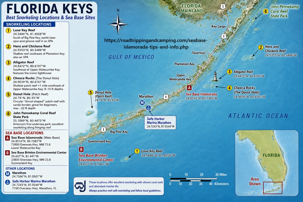 Best Florida Keys Snorkeling Locations