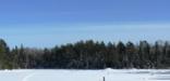 Voyageurs NP Winter Black Bay Frozen Beaver Pond