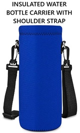 Water Bottle Bag Carrier,24oz32oz Insulated Neoprene bottle Sling Holder Case Pouch Cover for 32OZ OR 1000ML750ML Bottles with Shoulder Strap