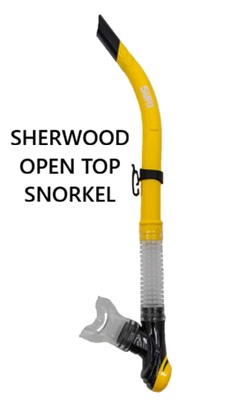 Sherwood open top snorkel
