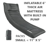 air mattress - Super-comfortable, mattress, with Pillow, Thick 6 Inch