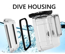 dive housing for Go Pro Hero 13/12/11/10/9