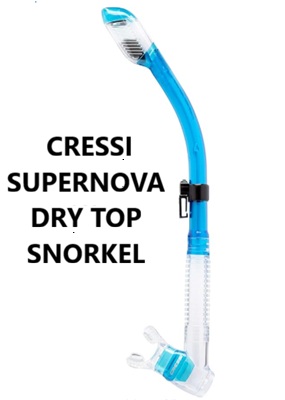 Cressi Supernova dry snorkel
