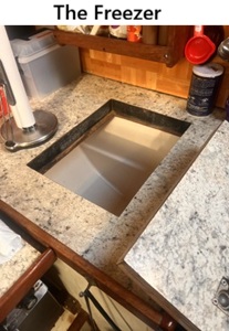 the freezer