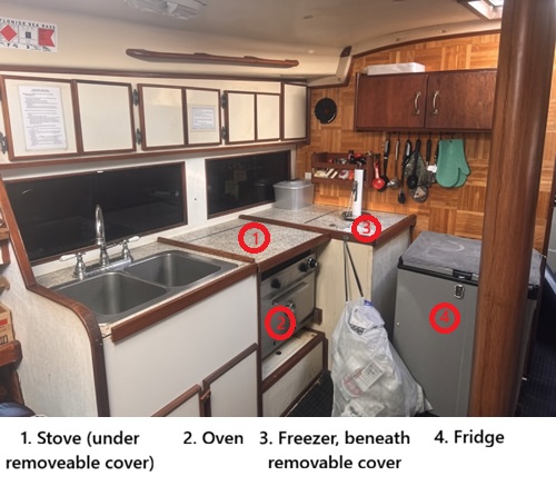 The Galley - cooking area
